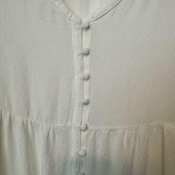 Maeve Button Front Boho Tunic Top Size Small - Picture 4 of 8